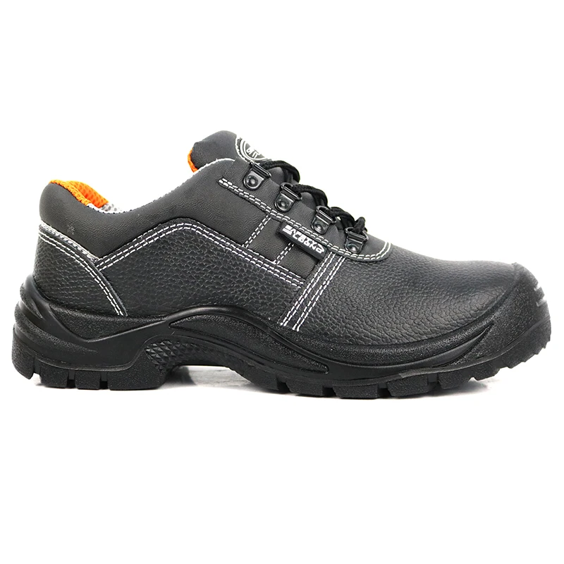 PU injection basic waterproof genuine leather upper agriculture safety shoes