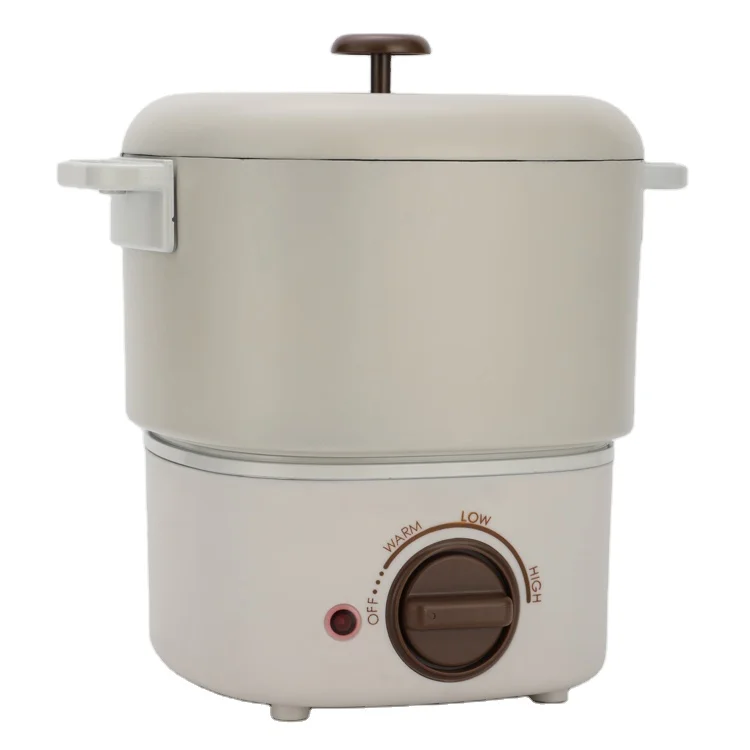 Electric small  food steamer  Mini size hot pot  Portable skillet mini cooker multi function Cooking Pot