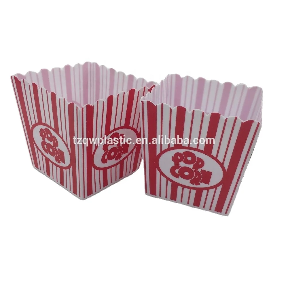 800ml Custom LOGO Printed popcorn bucket cheap popcorn