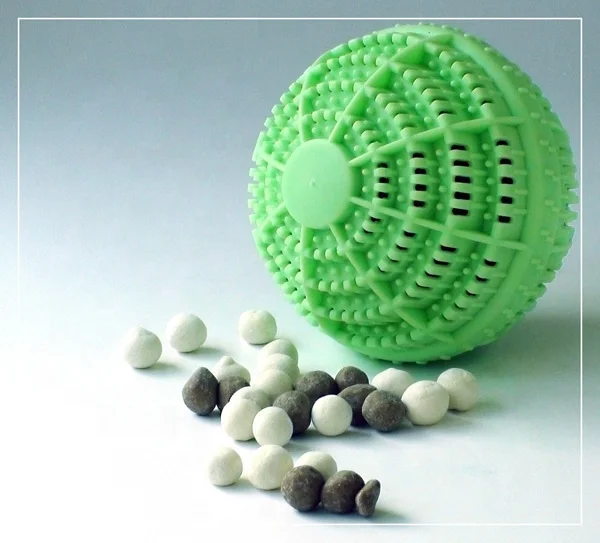 ECO elastic plastic non-chemical laundry products detergent washing balls with lemon fragrance for laundry washer