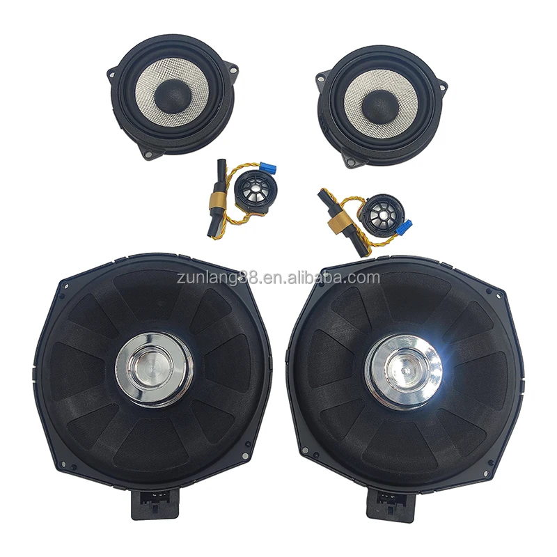 Audio Car Speaker Set 6.5 Inch Tweeter Midrange & Full Range Subwoofer Speakers car sound component speaker and horn