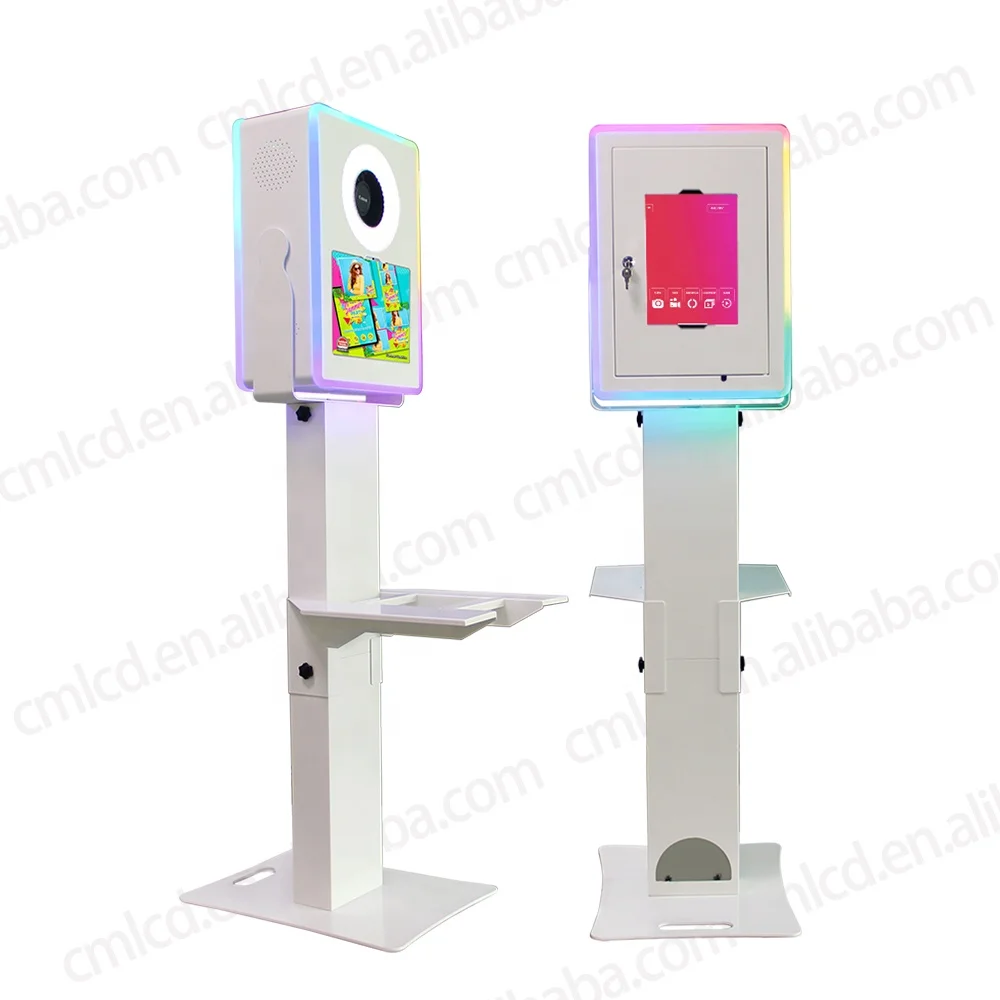 The Photo Booth for Surface Pro 12.3 or 12.9 Inch Screen Kiosk Shell, Buy a Photo Booth for DSLR Camera, iPad Photobooth Machine