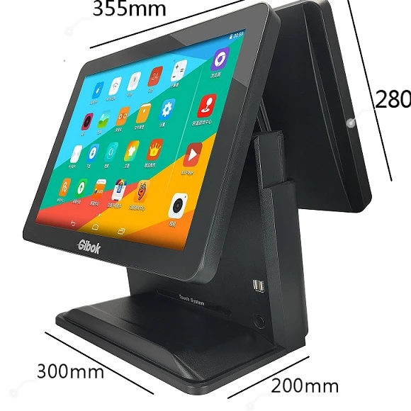 Mj-Pos7650 15 Inch casher machine pos systems with pos machine all in one windows and used pos machines in restaurant