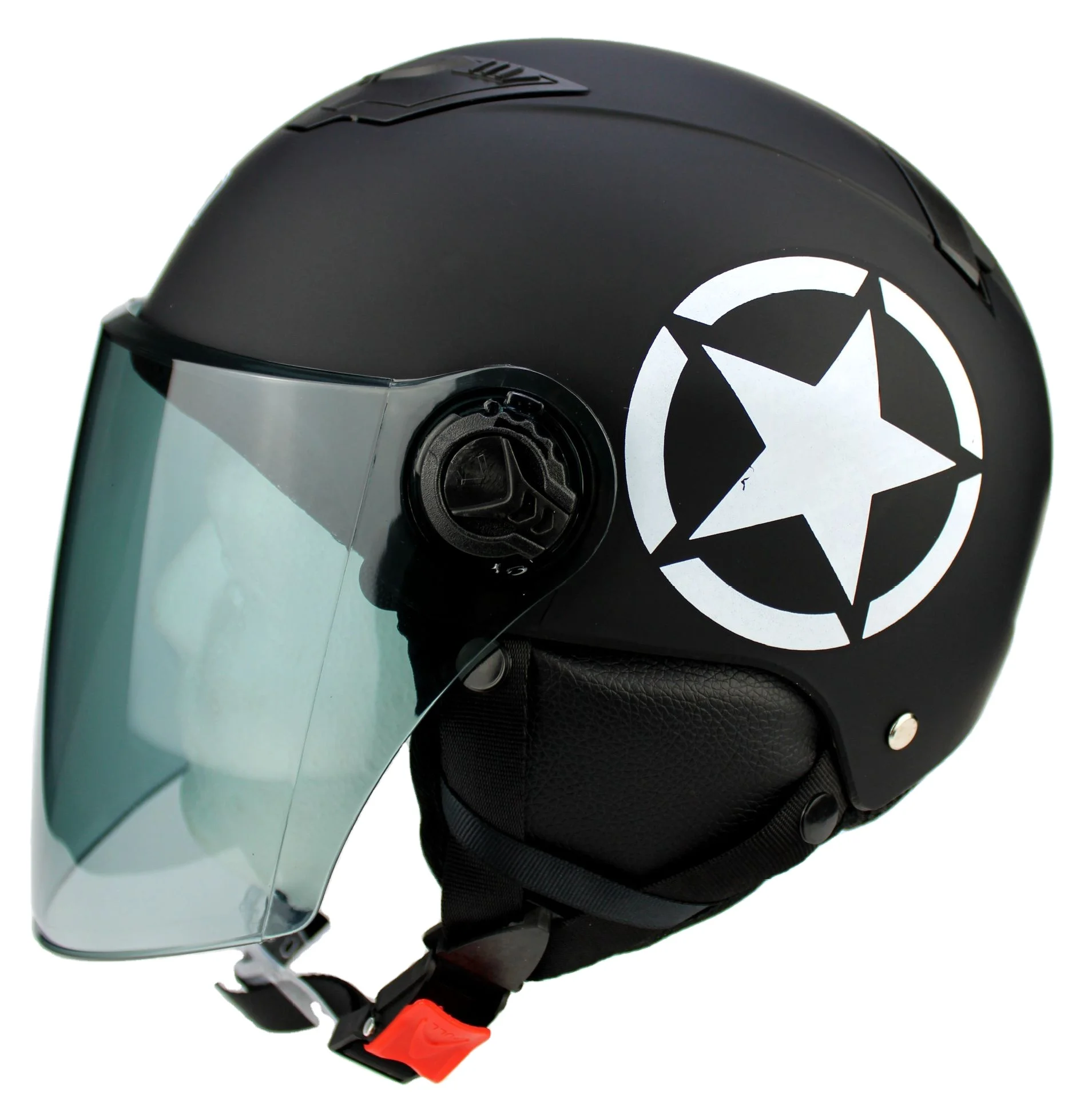 High Quality Half Face Helmets EPS Lined Ear Guards Motorcycle Helmets From Professional Motorcycle Helmet Manufactures