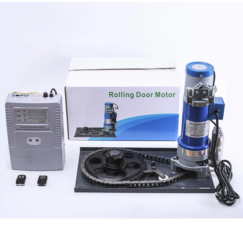 China hot sale factory price industrial chain motorized electrical motor dc 600KG rolling shutter door motor
