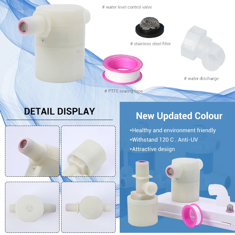 valve manufacturer Inside Horizontal small water float valve