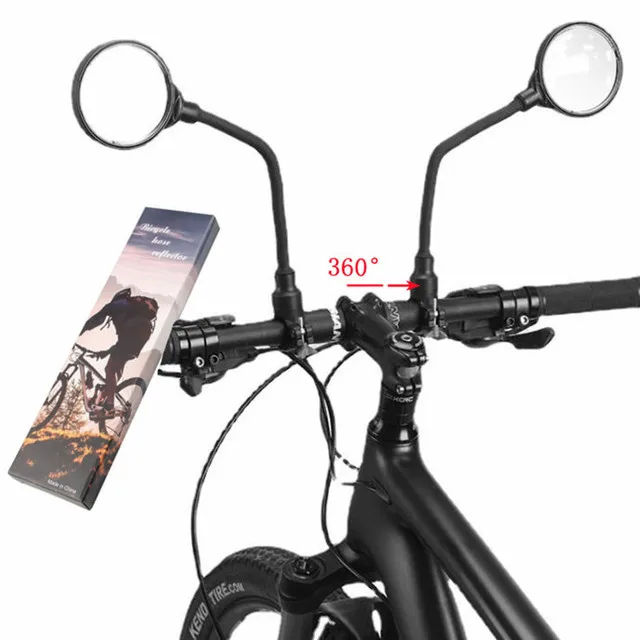 360 degrees electric motorcycle bike scooter mirrow for bicycle