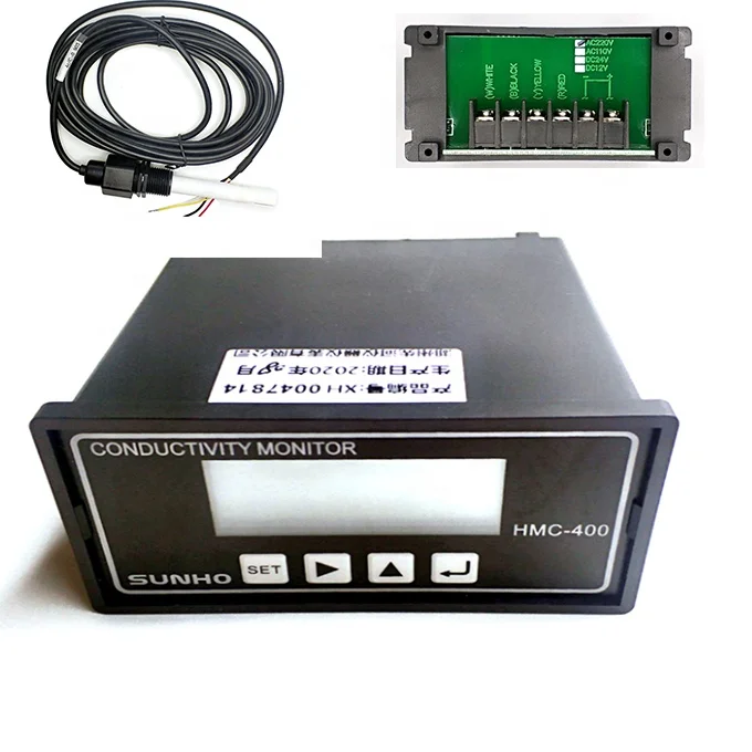SUNHO Intelligent Conductivity Controller Conductivity Meter Water Testing Control And Monitor Devices Manufacturer
