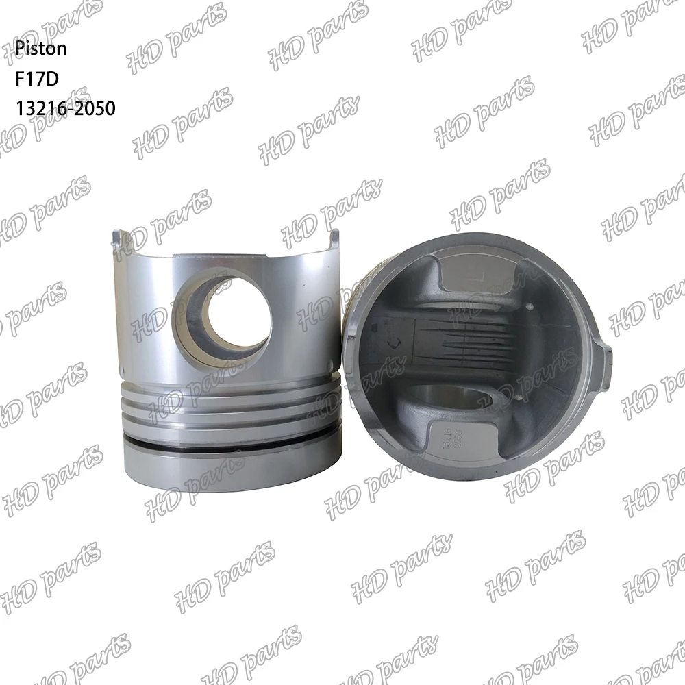 Piston F17D Combustion Chamber 73mm 13216-2050 Suitable For Hino Engine Parts