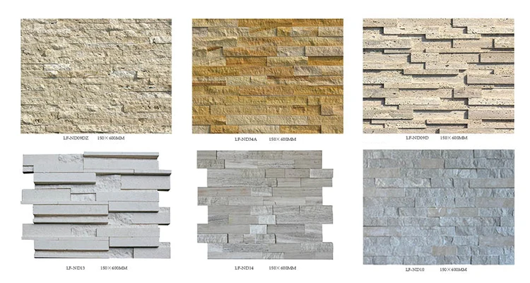 Wholesale Decorative Wall Panels natural culture stone irregular slate veneer stacked wall cladding
