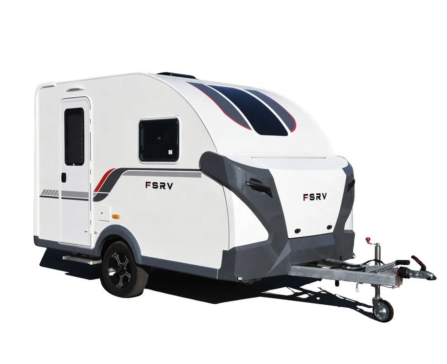 2022 latest Mini Trailer caravan camper  bunk bed