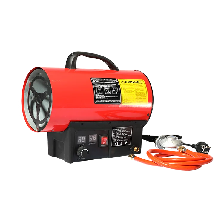 Insulation protection room drying gas forced air heater