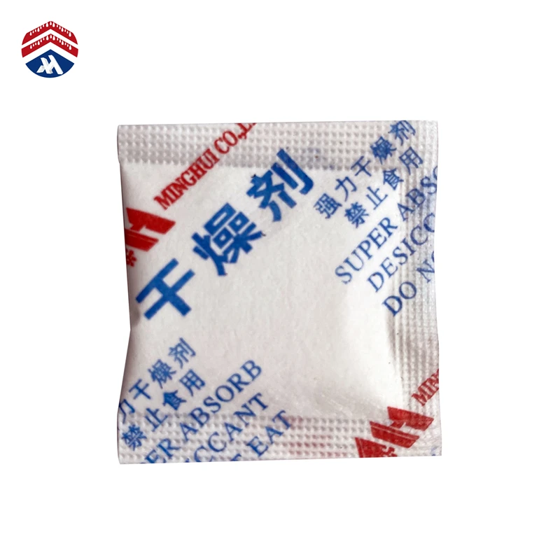 MINGHUI 1g desiccant packets Silica Gel desiccant for refrigerator