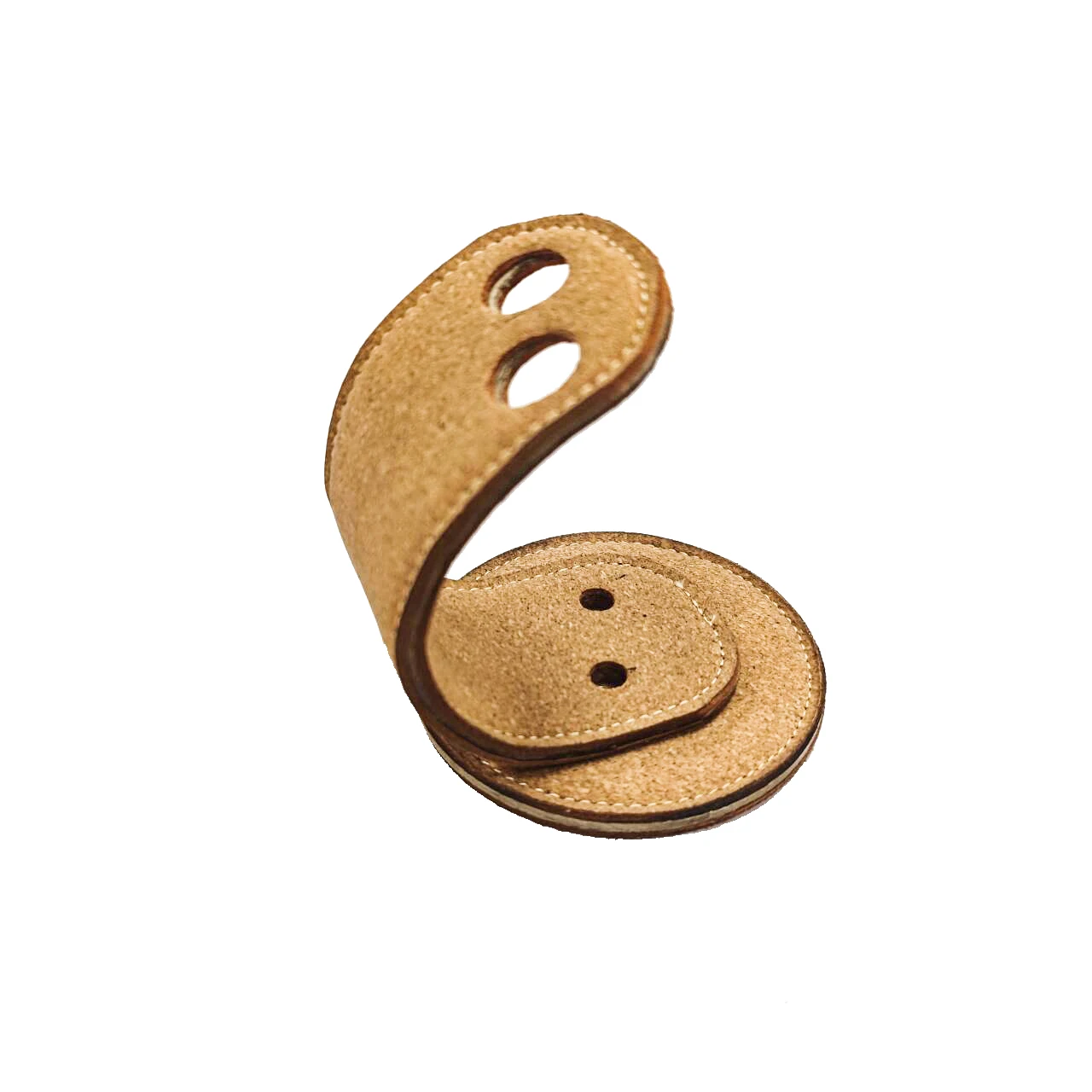 2024 New design office stationery leather pen organizer handmade pen container portable leather pen stand holder