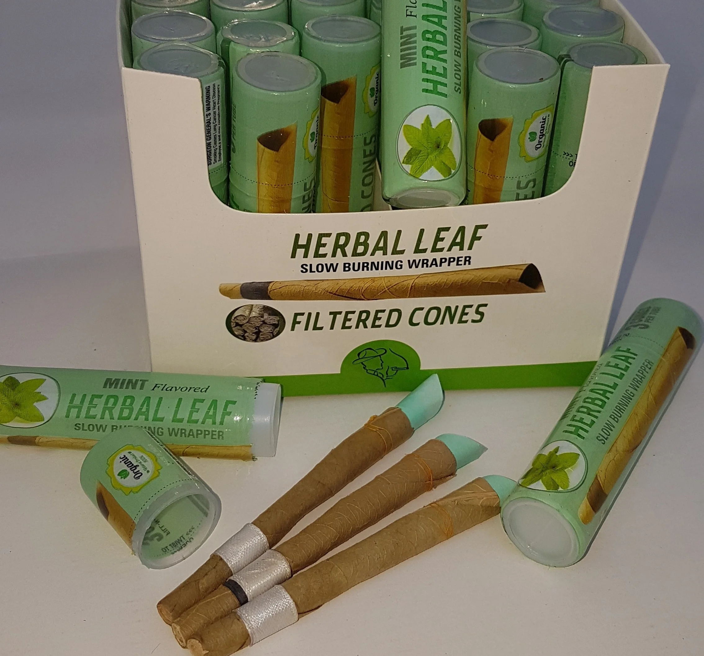 Natural Leaf Cordia Coromandel Ebony Tendu Bio Leaf Pre Rolled Blunts