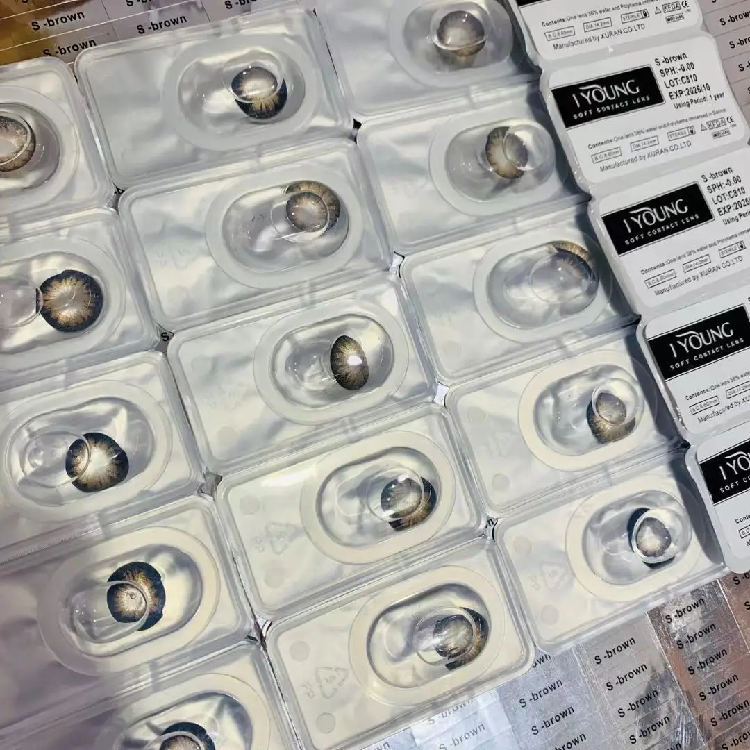 2021 Fresh new MIX color 3 tone contact lenses