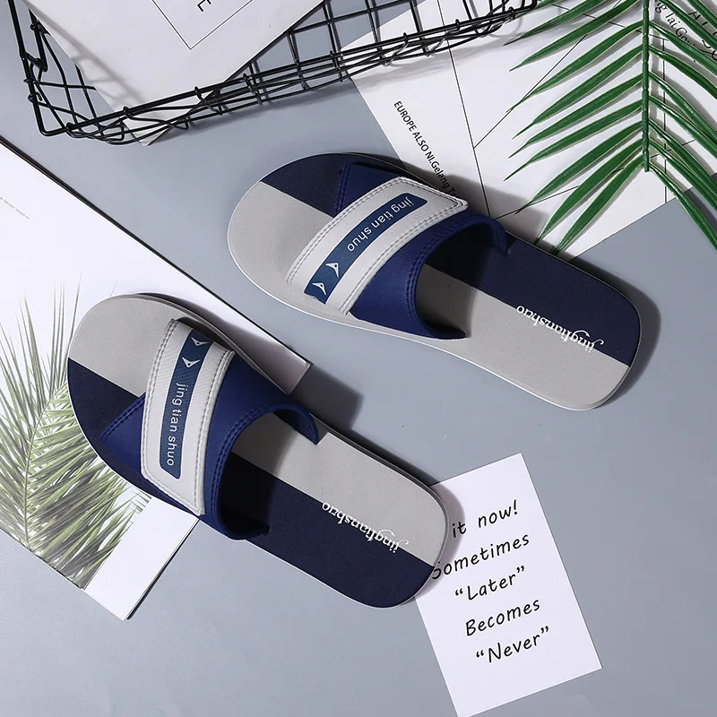 Waterproof men beach slippers summer flip flops for men wholesale