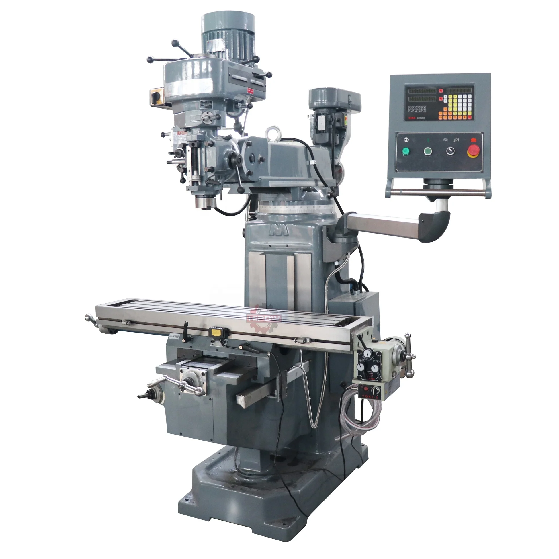 China cheap Metal Turret  DRO Milling Machine XS6325 with slotting head