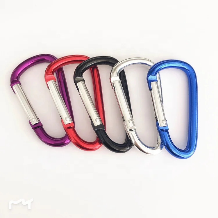 Bump D type without lock quick hanging key chain mountaineering outdoor backpack hook AT7619 wholesale