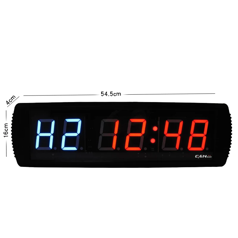YIZHI GI2B+3R Indoor Keep Fit Smart Electrical Popular Timer High Light 3 Inch 6 digit Home Gym Fitness Clock Timer