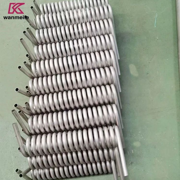titanium coil tube for heat exchanger
