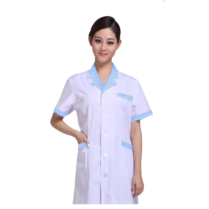 Textile TC 65 35 32*32 130*70 white hospital nursing uniforms skirting Twill Woven fabric