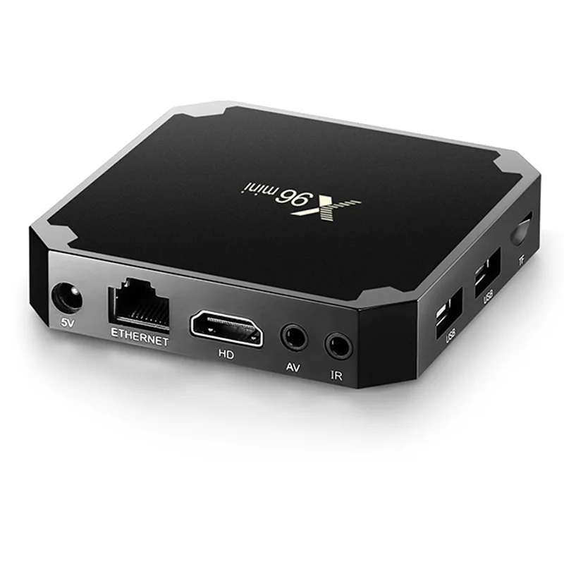 Best Selling Wholesale Price Android 9 4K Quad Core 1GB 8GB 2GB 16GB Amlogic S905W X96 MINI Android TV BOX