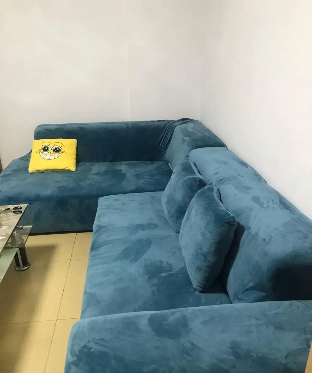 Water Resistant High quality wholesale spandex  non slip couch cover stretch velvet 7 seater sofa set covers for 3 Cushion Couch