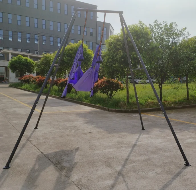 2024 New Arrival Portable Aerial Yoga Swing and Stand
