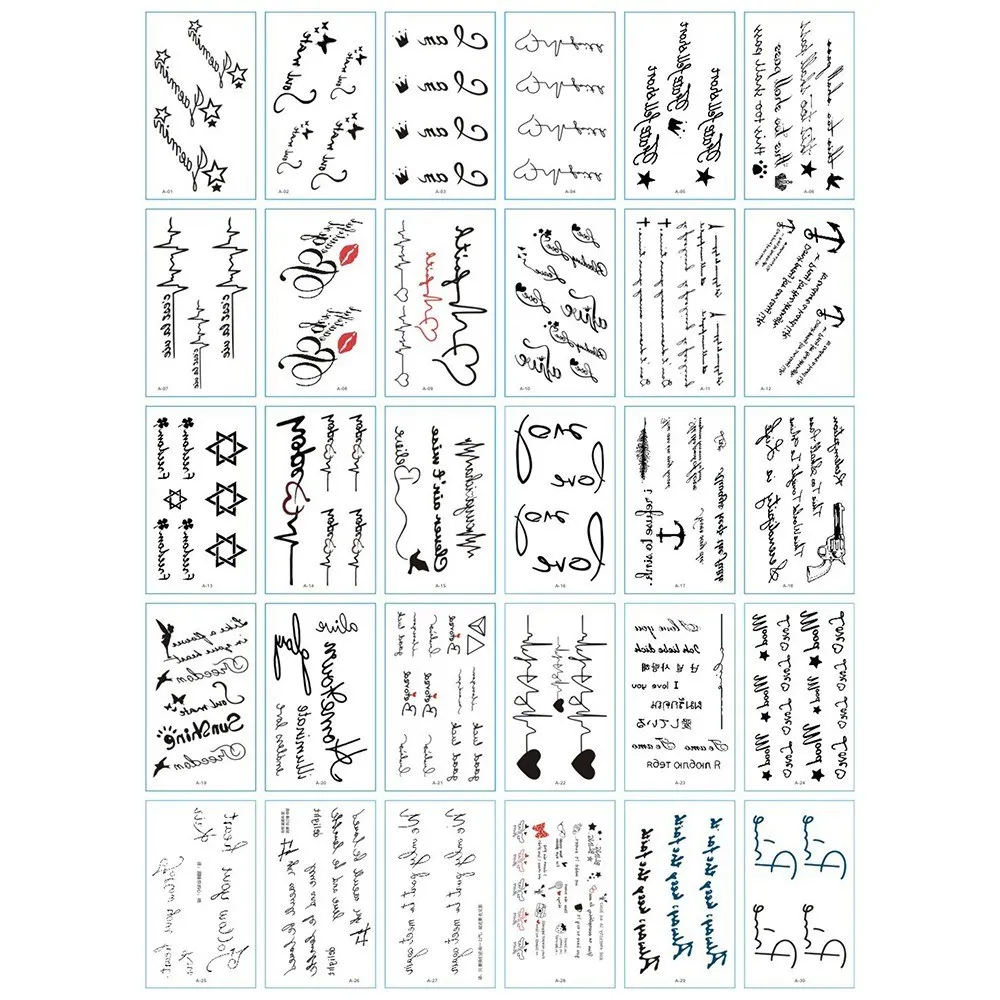 Halloween Scar Tattoos Stickers Halloween Makeup Stickers Masquerade Party Temporary Face Tattoos