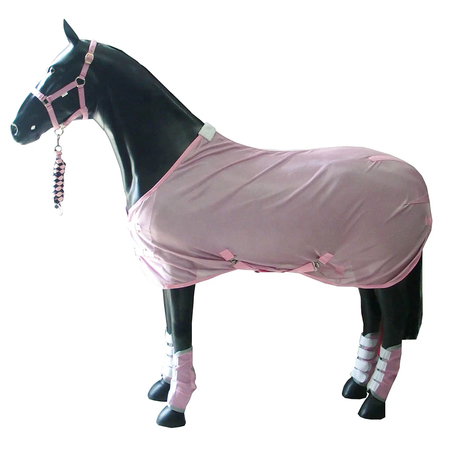 Wholesale High Quality Custom Design Mesh Horse Clothes Summer Horse Fly Rugs Combo Fly Sheets