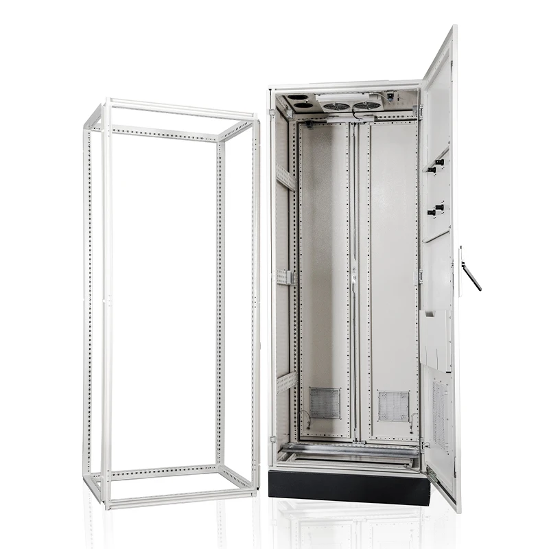 UL508A IP54 outdoor steel cabinet Custom features electrical cabinet manufacturer with air conditioner NEMA12 cabinet enclosure