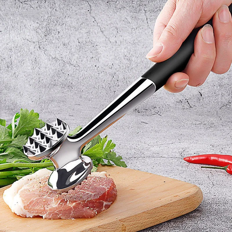 DD386 кухонный двухсторонний мясной молоток из нержавеющей стали