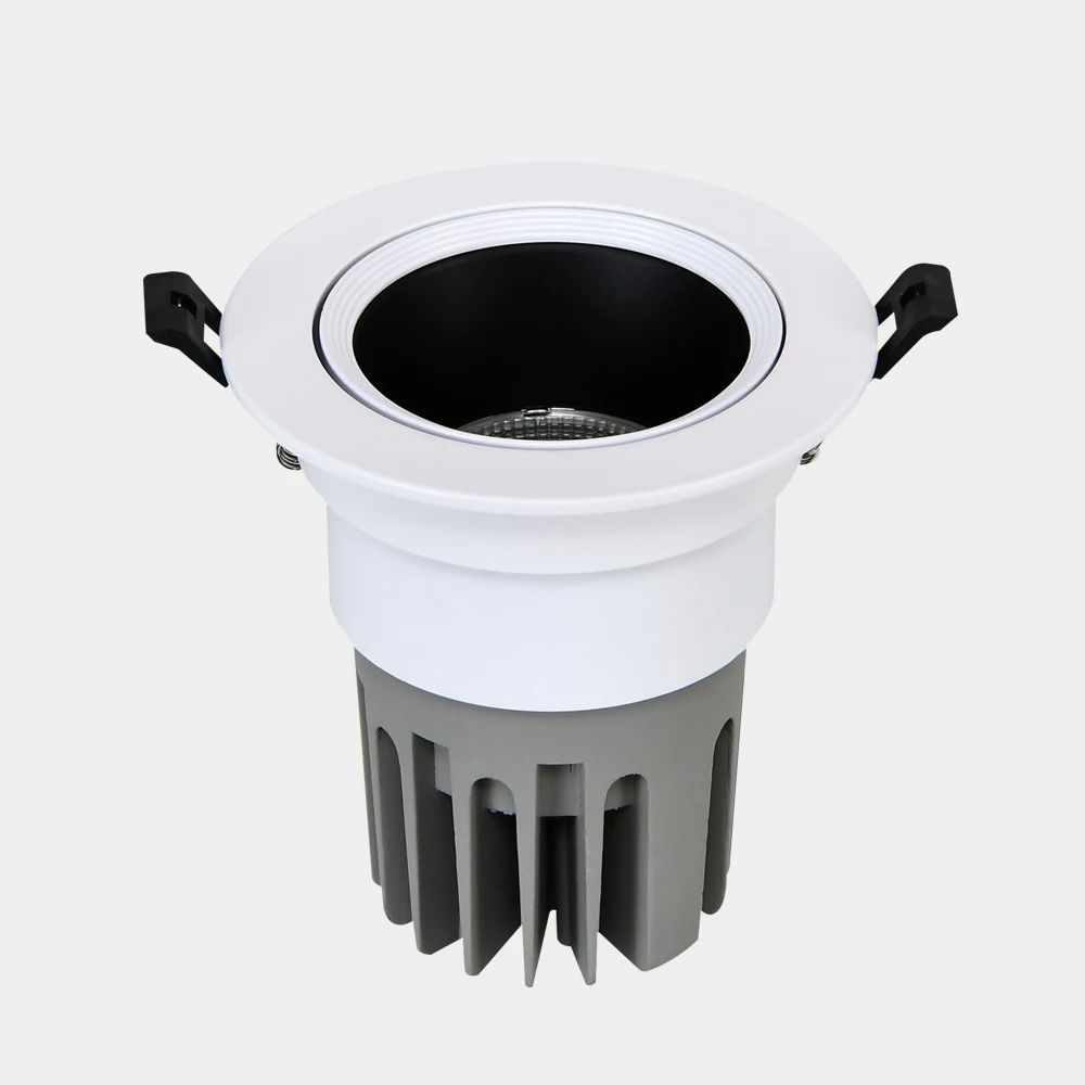 
30- 10W/15W/30W High lumen LED COB Recessed mounted downlight Deep anti-glare downlight 