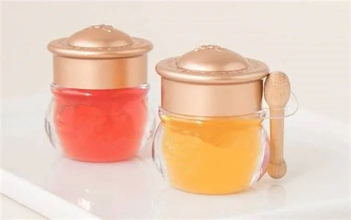 Private Label Propolis Lip Care Sleeping Mask Moisturizing  honey pot lip balm OEM ODM