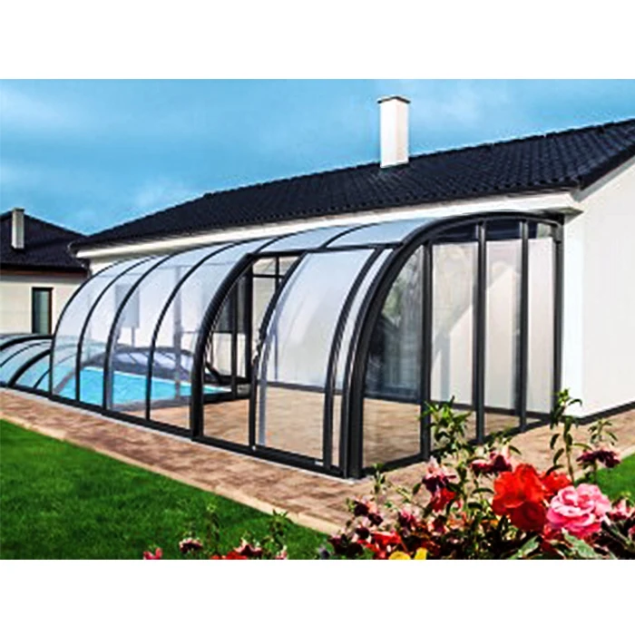 Solarium Patio Cabins Garden Outdoor Rooms Aluminum Frame Outdoor Glass House