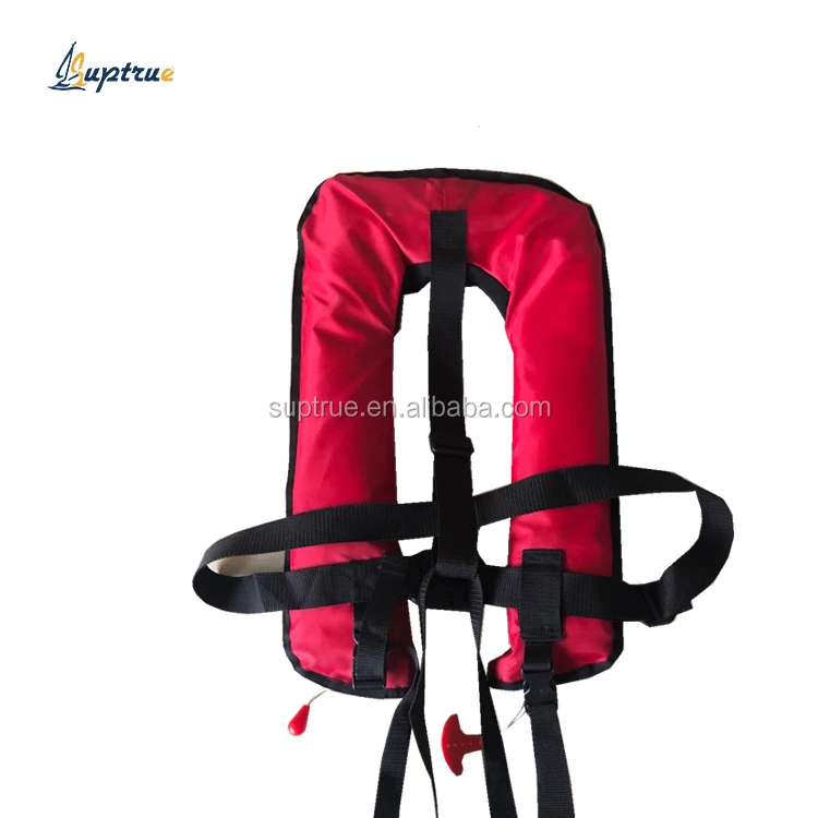 Good quality double air chamber automatic manual inflatable life jacket