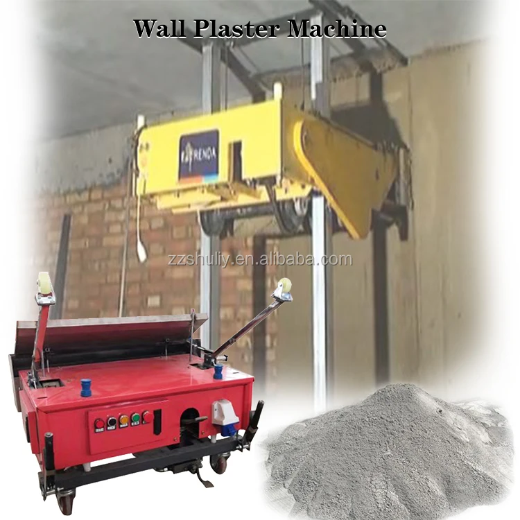china supplier automatic wall plastering and rendering machine price