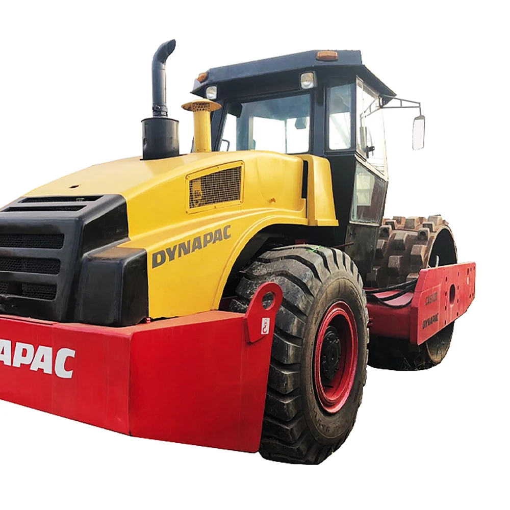 Подержанный шведский мощный двигатель dynapac ca602d дорожный каток на
