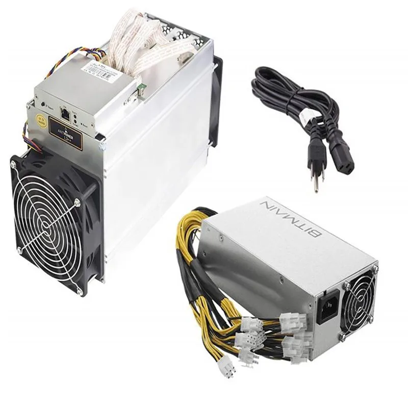  Лидер продаж bitmain antminer L3 + с оригинальным блоком питания в наличии
