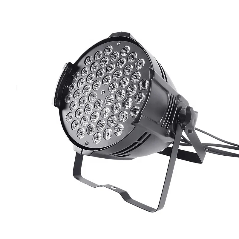 Led par can light 54x3w led par 64 rgbw or 54 3 watt par led 54x3