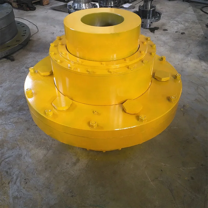 High quality alloy steel high torque flexible rigid drum gear coupling for rolling mill