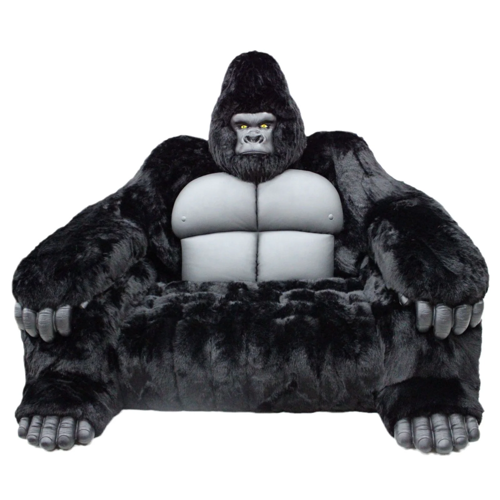 New design large sofa gorilla Internet celebrity gorilla couch High Quality Gorilla Shape Sofa King Kong Couch for Living Room