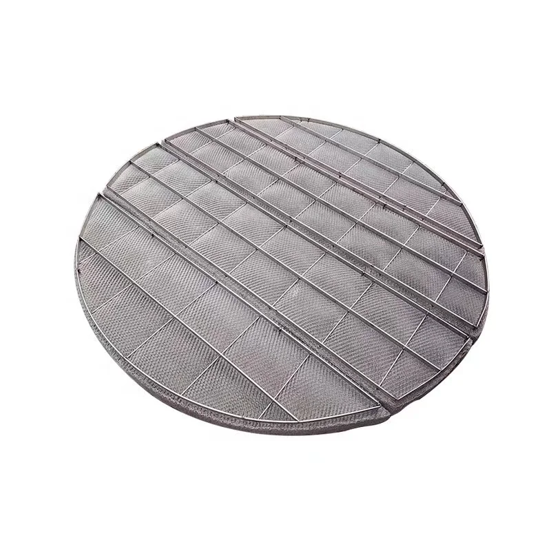 Factory Drawer and wave type demister gas-liquid filter demister pad in boiler steam drum for Gas Scrubber Chemical Internals