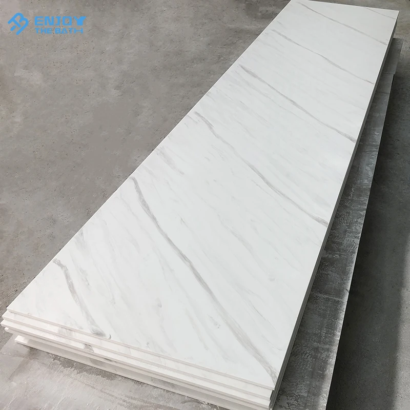 ETB  high density acrylic solid surface with good quality&texture pattern thickness 6-30mm