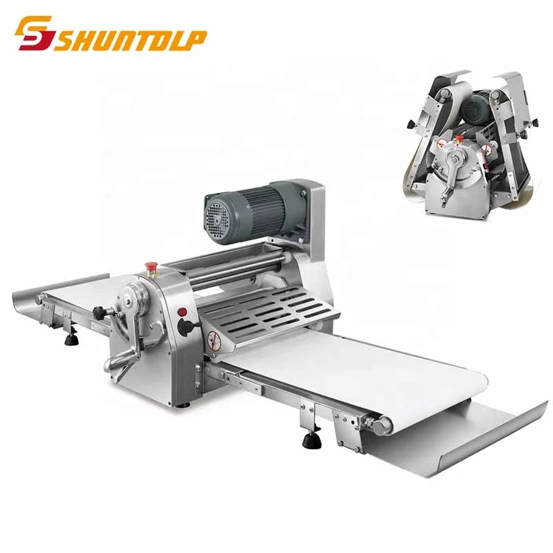 Bakery Equipment Table Top Pastry Filo Baklava Pastry Dough Rolling machine Reversible Dough Sheeter