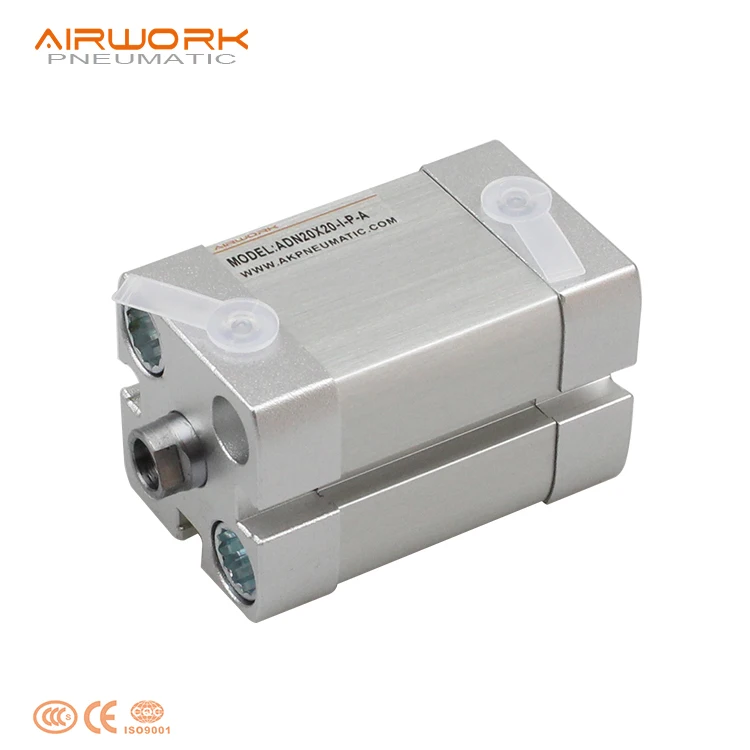 ADNG double-acting compact pneumatic cylinder with guide rod for cnc