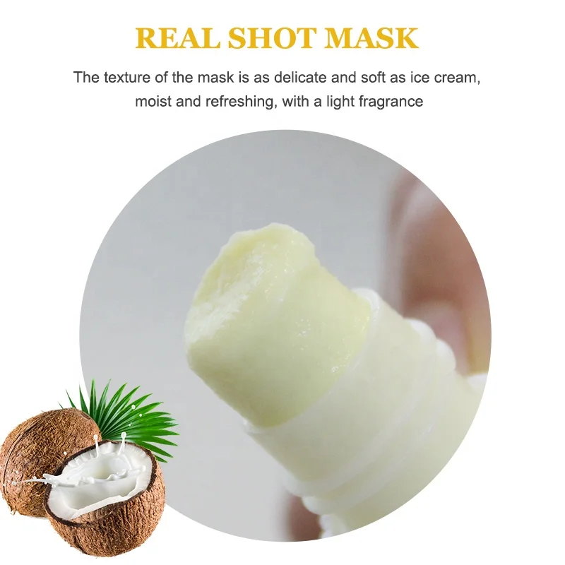 Custom Private Label Sheet Mask Natural Plant Face Skin Care Sheetmask Whitening Moisturizing Facial Mask