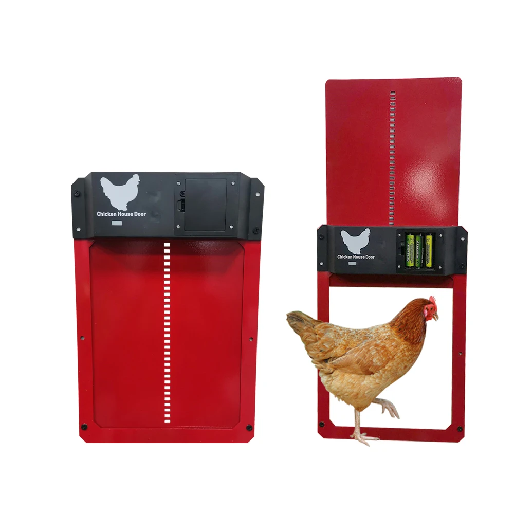Nice Price Automatic Chicken Coop Door Opener Light Sensor Chick Automatic Chicken Coop Door