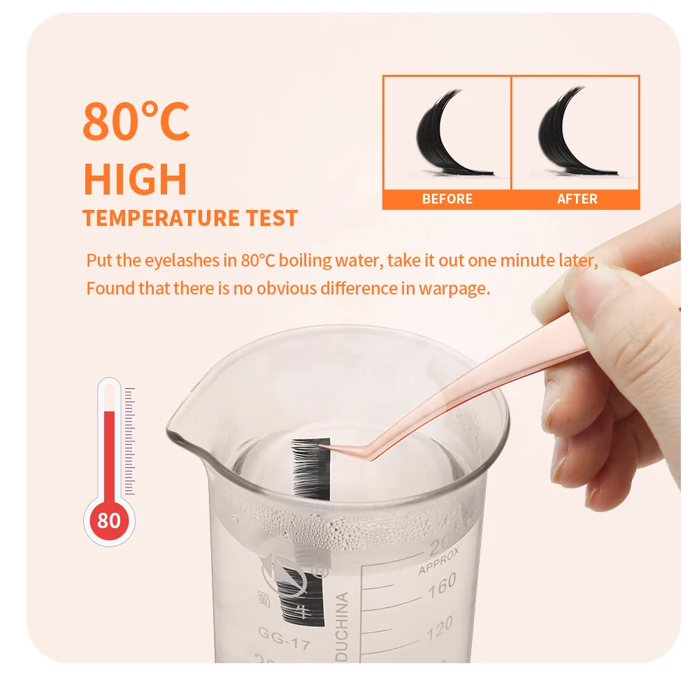 8-15mm Easy Fanning Eyelash Extensions Fast Bloom Russian Volume Auto Fan Eyelashes